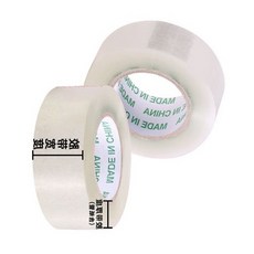 透明封箱膠帶 文具膠帶 45mm*110M 高黏性封箱膠帶, 封箱膠帶*一個, 1個