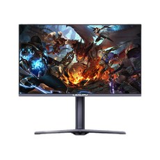 4K 게이밍 모니터 240Hz 24인치 27인치 프레임리스 QHD 듀얼 가성비 IPS, 27인치 직면 회전 4K160HZ 블랙, 1cm