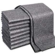 공구리빙(09Living) 깔끄미 요술행주 얼룩안남는 물기제거 유리닦이 전용 극세사 드라잉 타올 주방 차량 다용도 잘라쓰는 특대형사이즈 30X35cm, 3개, 그레이