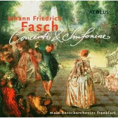 [CD] Main-Barockorchester Frankfurt 파슈: 협주곡과 신포니아 (Fasch : Concerto And Sinfonia)