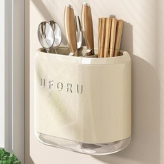 廚房筷子筒 瀝水收納盒 壁掛置物架, 1個