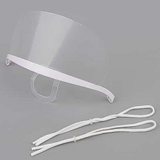 물결샵 다용도 조리용 위생 마스크 안전 음식점 식당 투명 부엌 깔끔 보호 키친 주방, 604