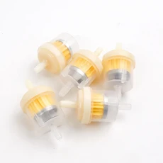 5/10/20/30PCS 오토바이 오일 필터 오토바이 모페드 스쿠터 용 인라인 가스 연료 필터 먼지 자전거 ATV 가, 02 5pcs