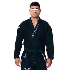 주지수도복 유도복 수련용 무도복 체육관 세트, 상세페이지 참고, 블랙 A0