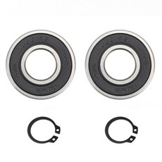 리어 휠 허브 볼 베어링 6001RS Ninebot G30 전기 스쿠터 용 Xiaomi M365 Pro 1S 용 고속 정밀 베어링, [03] 1 set