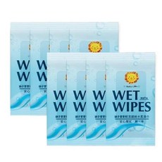 Baby Lion 濕紙巾, 96個, 8個裝