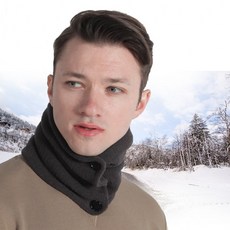 버튼넥워머 겨울목토시 스포츠용 야외활동