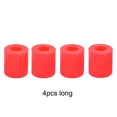 티에이치 실리콘 솔리드 스페이서 블랙 플랫폼 레벨러 핫 베드 레벨링 럼 CR-10/ CR10S Ende 3 3D 프린터, 08 Red 4 long, 03 1 Set