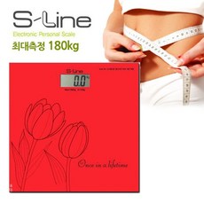 에스라인 180kg 체충계 빨강튤립 디지털 체, 상세페이지 참조, 상세페이지 참조, 1개
