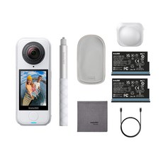 Insta360 運動相機, 入門套裝-雪山白, X4 Air