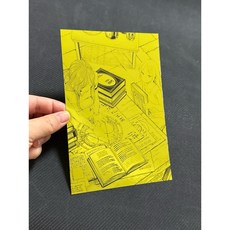 葬送的芙莉蓮 金屬明信片 原畫 vol2 紙片 芙莉蓮 漫畫 欣梅爾 費倫 尤蓓爾, 1個, 3