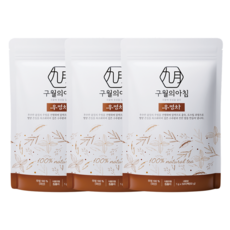 국산 쪄서볶은 우엉차 삼각티백, 3개, 50개입, 1g