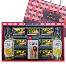 CJ제일제당 특별한선택 N호 스팸 선물세트 (쇼핑백포함), 1세트