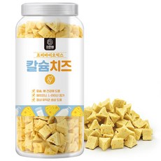 자연애 강아지 간식 프리바이오틱스 칼슘치즈 450g, 단품, 1개