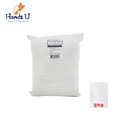 핸즈유 4온스 단면접착 압축솜 110x90cm, 1개