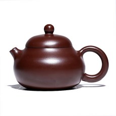 文旦手製經典紫砂功夫家用茶壺, 1個, 1L, 原礦紫朱泥:如圖所示