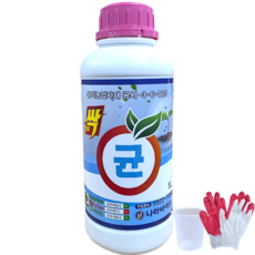 5+1 모두싹균 1L 친환경 유기농업자재 공시등록 곰팡이 세균 바이러스 강력 살균제 살충, 1개