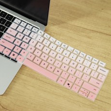 LED전구 델 프로 14 델 프로 14 플러스 맥스 PB14250 PB14255 PC14250 PC14255 MC14250 MC14255용 노트북 키보드 커버 스킨, [01] fadepink