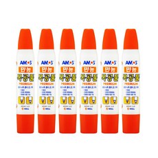 아모스 목공풀 74g X6개입, 6개