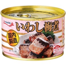 일본 교쿠요 정어리 매실조림 우메 이와시 통조림 145g x 6개