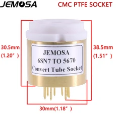 DIY 오디오 진공관 앰프 변환 소켓 어댑터 6SN7 ECC32 6N8P 5670 6N3 6H3N 369A 1PC