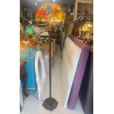 tiffany雙鸚鵡立燈LED 精緻造型 柔和燈光