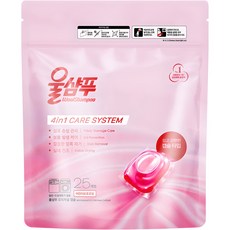 울샴푸 오리지널 캡슐세제, 25개입, 1개