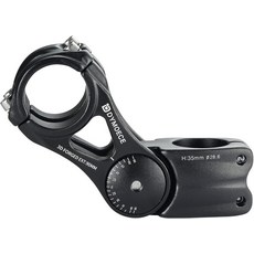 자전거 스템 0-70도 31.8mm 익스텐더 라이저 조절 가능 MTB 산악 로드 바이크 BMX 90mm 110mm 145mm 호환, 31.8 x 90mm