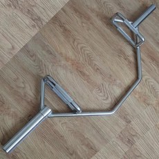 트랩바 역기봉 중량봉 데드리프트바 직경 바벨 스쿼트, 도금 대형 구멍 5cm, 1개, 1kg