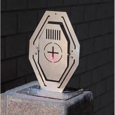 圓仔 超好玩 旋轉靶 不鏽鋼材質 耐用 擊中聲音清脆響亮, 1個