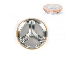 스텐 밀폐 반찬통 3칸-중 got+578yp