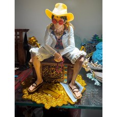 月光城 魯夫 海賊王 黃金城劇場版系列第一彈 精緻模型，高品質收藏，重現經典場景, 1個