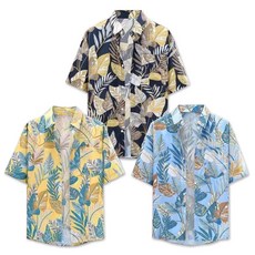 야자수 하와이안 LM-0674 반팔셔츠 3color 12477ea 1(EA)