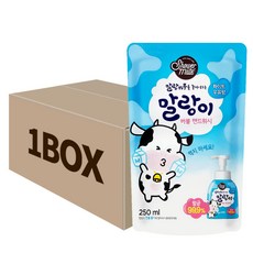 샤워메이트 말랑이 버블 핸드워시 화이트 우유향, 18개, 250ml