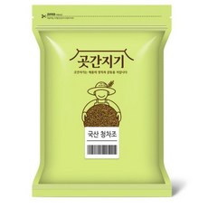 곳간지기 국산 청차조, 1kg, 2개