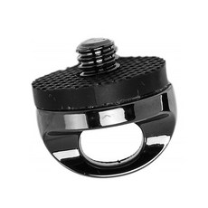 SLR 카메라 1/4" 나사 연결 어댑터 설치/해제 손목 스트랩 슬링 넥 홀더, [02] 1pc