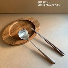 304不鏽鋼寶寶輔食鍋, 304胡桃木勺子筷子, 1個, 如圖