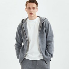 AMERICAN TECHNICAL ACTIVE 男女款基本刷毛連帽拉鍊外套