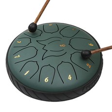 음계 드럼 사운드 힐링 악기 레인 엔터테인먼트 명상 요가 선 선물용, 1개