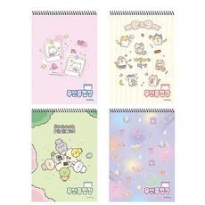 꿈꾸는비 아이비스 2000 무선 종합장 B 랜덤발송 휴대용노트