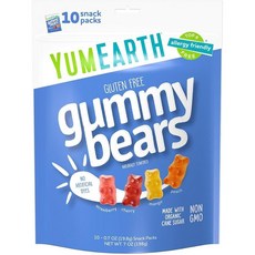 야미 얼쓰 프룻 맛 구미 베어즈, 198g, 3개