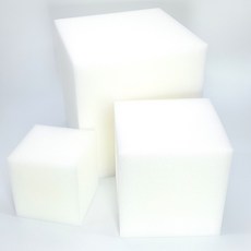 [못난이손] 스펀지 하드스펀지 정육면체스펀지 원형케이크스펀지 주사위스펀지 케잌스펀지 사각스펀지 스폰지, 스펀지 : 정육면체(소/7cm), 1개