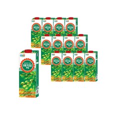 베지밀 달콤한 두유 비, 950ml, 12개