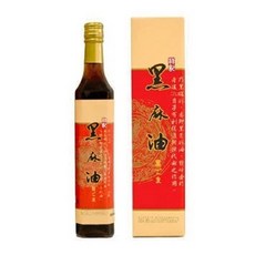 祥記 頂級黑麻油 - 古法冷壓 濃郁香醇 滋補養生, 1個, 500cc