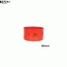 케이더블유 바이메탈홀쏘 86mm, 1개