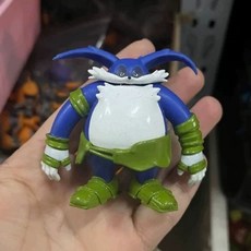 컬러풀 데이지 브릭 베어 나노 블럭, AI. 형광녹색