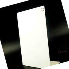 엠비아5 스틸 스탠딩 보드판 A4 사무실게시판, 흰색