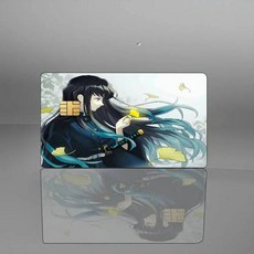 무이치로 카드스킨 귀멸의칼날 카드케이스 신용카드 스티커 귀칼굿즈, z5, 1 Set