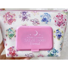 日本seepo濕紙巾蓋包 卸妝紙濕紙巾收納包 草莓美少女戰士三麗鷗大耳狗美樂蒂庫洛米, 美少女戰士, 1個