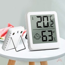 디지털온도계 자석 스탠드 벽걸이 온습도계 eun+96790RN